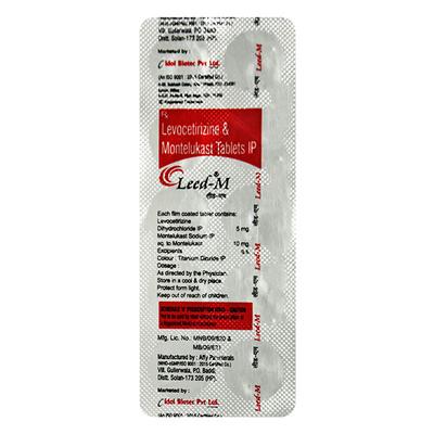 LEED M Tablet 10's - Allergies-Ant