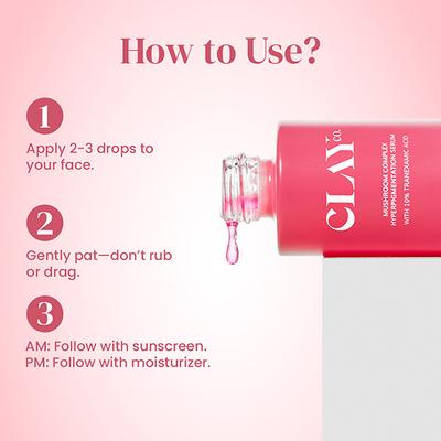 Clayco Hyperpigmentation Mushroom Complex Serum 30 ml - Under Eye Creams & Serums