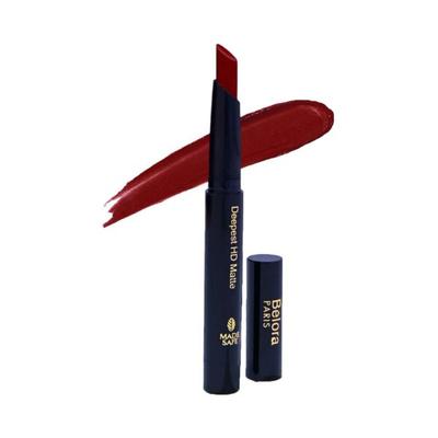 Belora Paris Deepest HD Matte Crayon Lipstick with Vit C Wine 1.2 gm - Lip Crayons