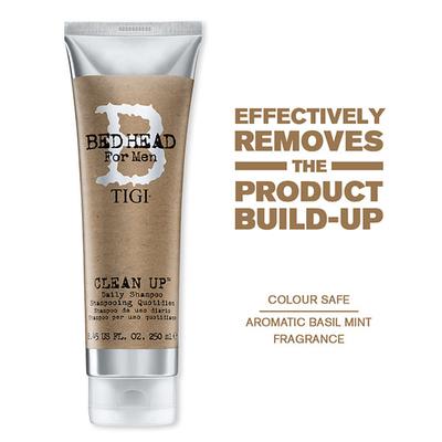 Tigi Bed Head For Men Clean Up Daily Shampoo 250 Ml - Shampoos