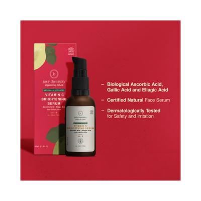 Juicy Chemistry Vitamin C Skin Brightening Serum, Uneven & Ageing Skin 30.0 ml - Face Oils