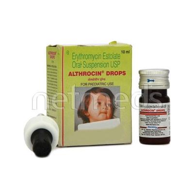 Althrocin Oral Drops 10ml - Bacterial Infections-Mac