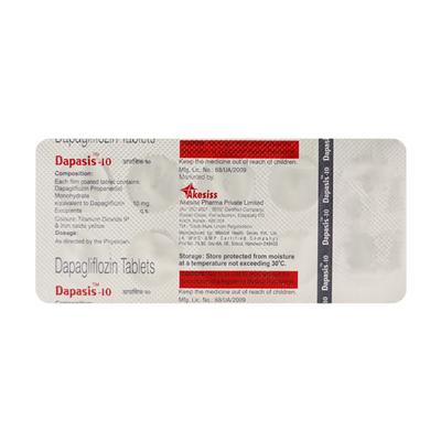 DAPASIS 10 Tablet 10's - Diabetes-Ant