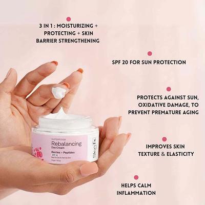 Skin Fx Superfood Rebalancing Day cream, Normal to Dry Skin Moisturiser for Sensitive Skin 50 gm - Day Cream