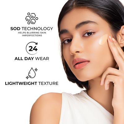 Lovechild Masaba Skip Everything Blurring Serum Skin Tint - Moody Mama 30 gm - Foundation