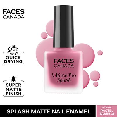 Faces Canada Ultime Pro Splash Nail Enamel Pastel Tassels M11 8ml - Nail Polish