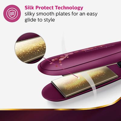 Philips Kerashine Titanium Wide plate Straightener with SilkProtect Technology (BHS738/00) 1's - Straighteners