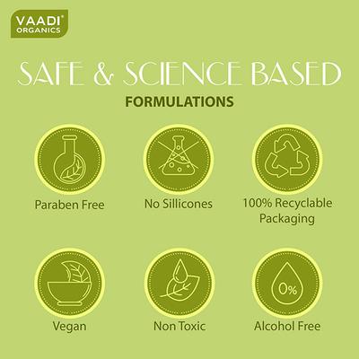 Vaadi Herbals Handmade Scrub Soap - Enticing Lemongrass 75 gm - Soaps