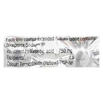 Dicorate ER 750mg Tablet 10'S - Epilepsy/Convulsion-Ant