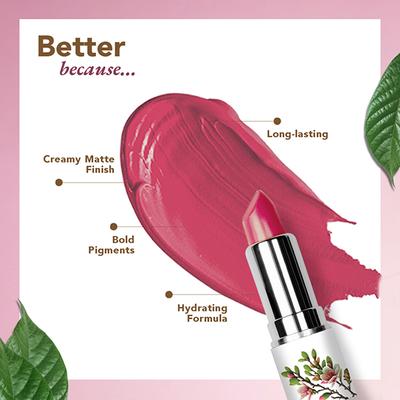 Organic Harvest Moisture Matte Lipstick - Soft Chestnut 4 gm - Lipsticks
