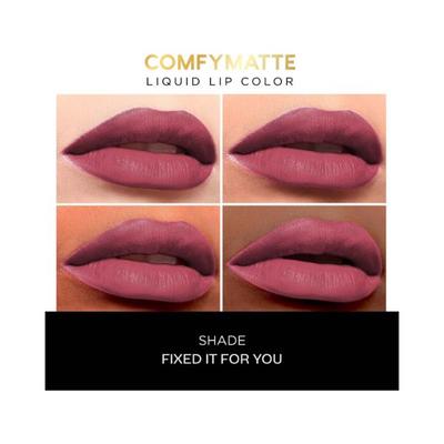 Faces Canada Comfy Matte Lip Color with Natural Oils Fixed It for You 11 1.2ml - Liquid Lipsticks