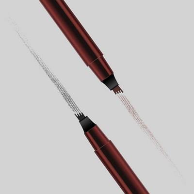 Charmacy Milano Ultra Thin Stroke Pen (Dark Brunette) 0.6 ml - Eyebrow Pencils & Enhancers