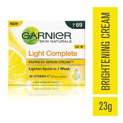 Garnier Skin Naturals Bright Complete Serum Cream 23 Gm - Day Cream