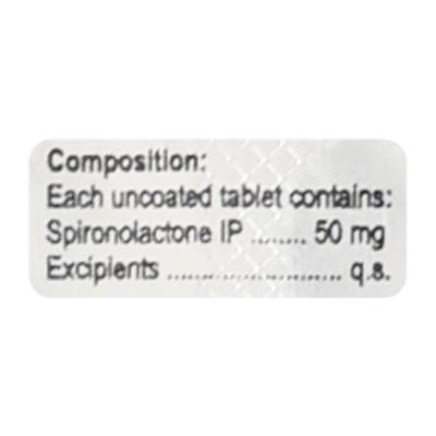 Aldactone 50mg Tablet 15'S - Hypertension-Diu