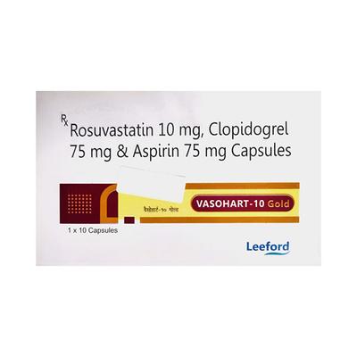VASOHART GOLD 10 Capsule 10's - Blood Clot-Ant