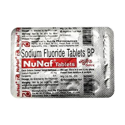 NUNAF Tablet 10's - Oral Care - P-Mou
