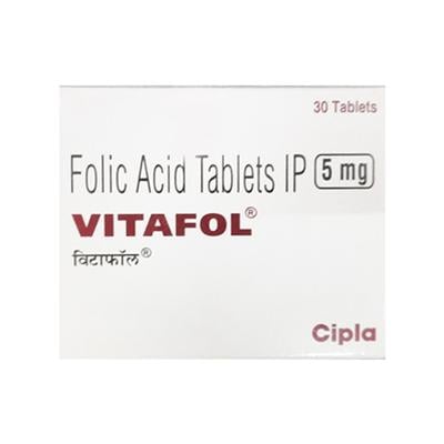 Vitafol 5mg Tablet 30'S - Iron Supplement/Anaemia-Vma