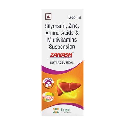 ZANASH SUGAR FREE DELICIOUS MANGO FLAVOR Suspension 200ml - Supplements-Vam