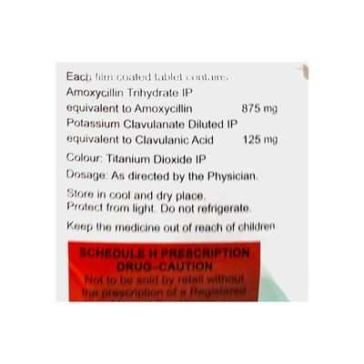 ACUCLAV 1g Tablet 10's - Bacterial Infections-Pen