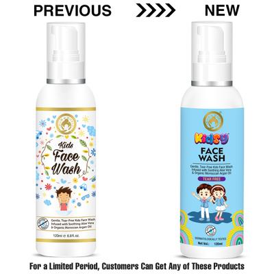 Mom & World Kids Face Wash 120 ml - Baby Skin Care