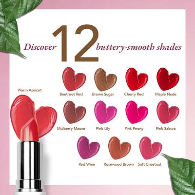 Organic Harvest Moisture Matte Lipstick - Warm Apricot 4 gm - Lipsticks