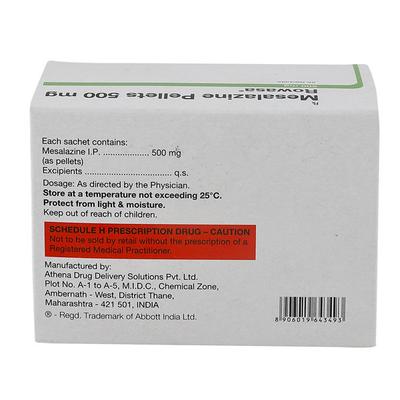 Rowasa Pellet 500mg - Ulcerative Colitis/Bowel Inflammatory Disease-GIT