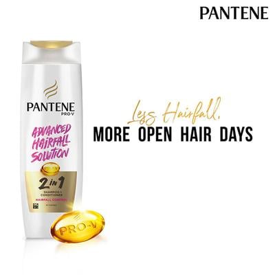 Pantene Advanced Hairfall Solution 2in1 Anti-Hairfall for Women Shampoo + Conditioner 340 g - Shampoos
