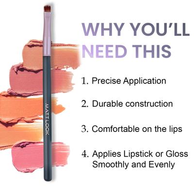 Matt Look Lip Filler Brush for Soft Smooth & Free Fuller Lips for Face Makeup 1 gm - Lip Brush