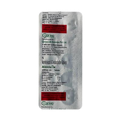 ALENIX M Tablet 10's - Allergies-Ant