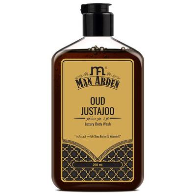 Man Arden Luxury Body Wash - Oud Justajoo 250 ml - Shower Gels & Body Wash