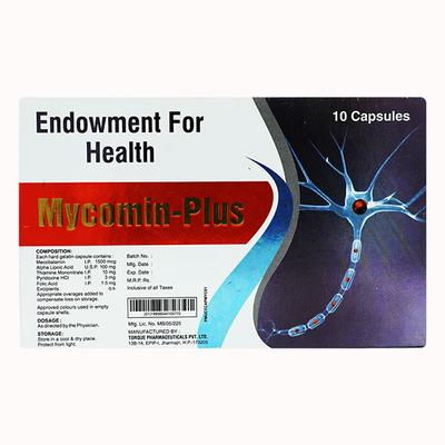 Mycomin Plus Capsule 10's - Supplements-Sup
