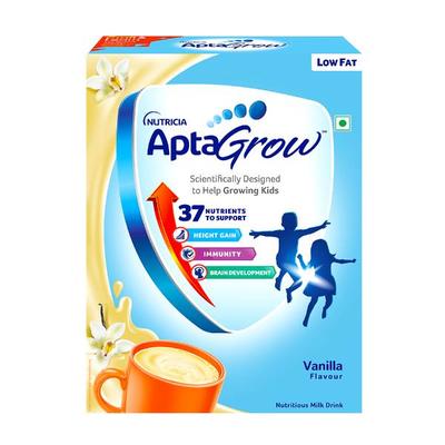 AptaGrow (3+ Years) Nutritional Powder - Vanilla Flavour 400 gm - Kids Nutrition
