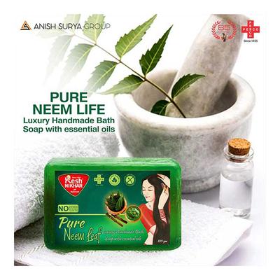 Kesh Nikhar Soap - Neem Leaf (Pack of 4 x 125 gm) - Soaps