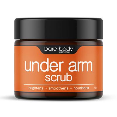 Bare Body Essentials Under Arm Scrub 50 gm - Lotions & Creams
