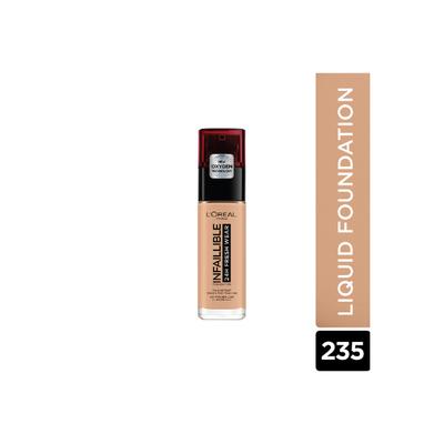 L'Oreal Paris Infallible 32 H Fresh Wear SPF 25 + Vitamin C Foundation, 235 Miel Honey 30ml - Foundation
