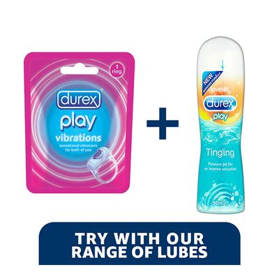 Durex Play Vibrating Ring 1's - Massagers And Vibrators