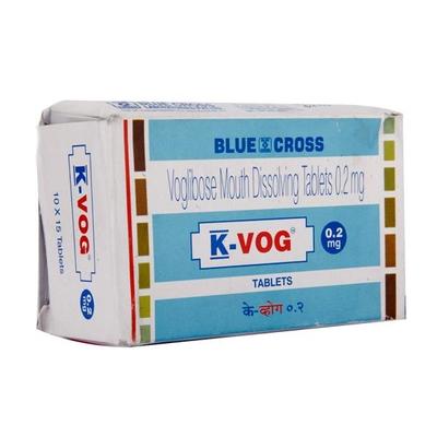 K Vog 0.2mg Tablet 15'S - Diabetes-Ant
