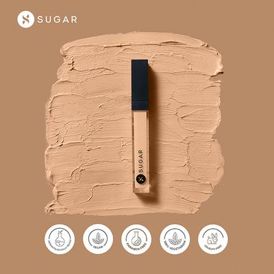 Sugar Cosmetics Magic Wand Waterproof Concealer - 40 Breve 8.4ml - Concealer