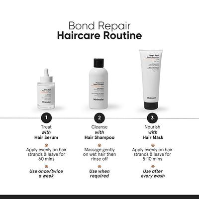 Minimalist Hair Repair Complex 3.5% Hair Shampoo With Ceramide, Coconut Oil & Betaine 250 ml - Shampoos