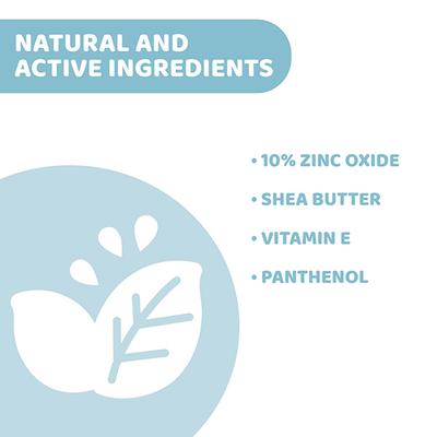 Chicco 4In1 Nappy Cream Natural Sensation 100 ml - Rash Creams