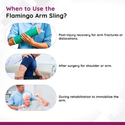 Flamingo Arm Sling - Beige (OC - 2004) (L) - Arm/Elbow Supports