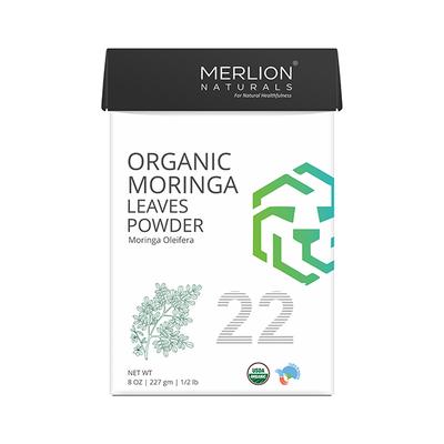 Merlion Naturals Organic Moringa Leaves Powder 227 gm - Powder
