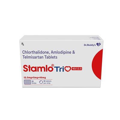 STAMLO TRIO 40/12.5 Tablet 15's - Hypertension-Ana