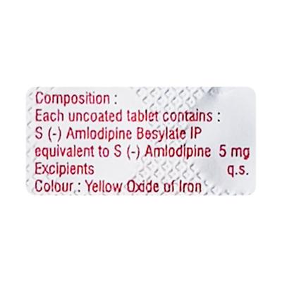 Asomex 5mg Tablet 15'S - Hypertension-Cal