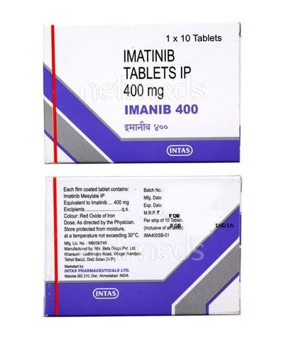 Imanib 400mg Tablet 10'S - Cancer Oncology-Tar