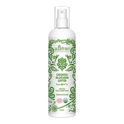 Azafran Organic Aloe Vera Floral Water 200 ml - Face Mists