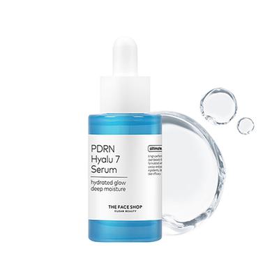 The Face Shop Alltimate Pdrn Hyalu 7 Serum For Deep Hydration With 7 Types Of Hyaluronic Acid 30 ml - Essences