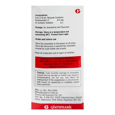 NEBZMART B 0.5mg Smartule 8x2ml - Asthma/COPD-Ast