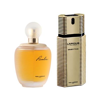 Ted Lapidus Rumba 100ml + Homme Gold Extreme 100ml Eau De Toilette 2's - Perfumes (Edt/Edp)