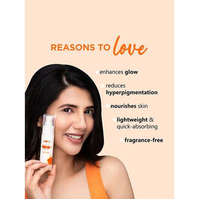 Plum 3% Vitamin C Moisturizer with Mandarin Glow Boost Fragrance Free 50ml - Face Moisturizers